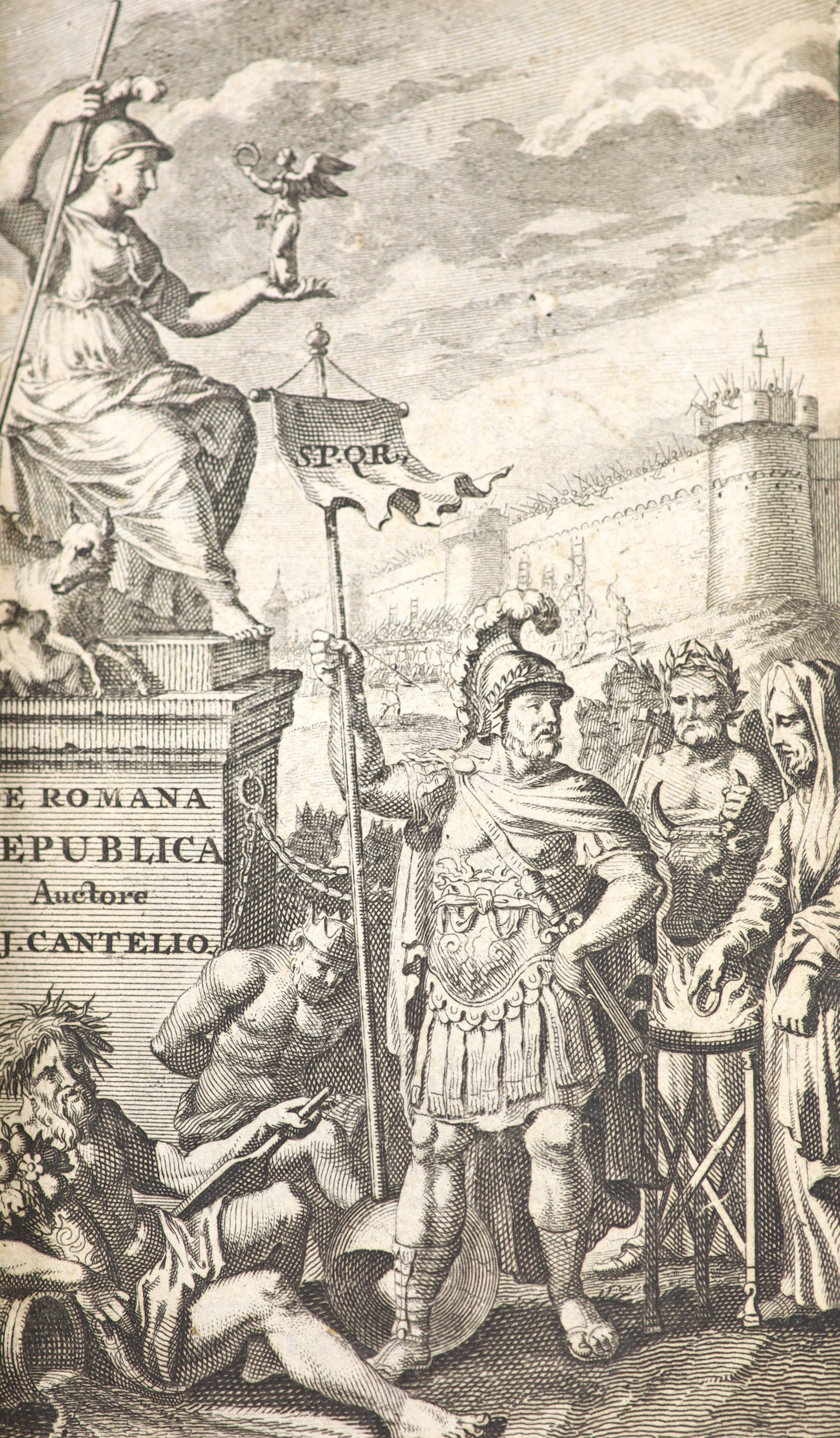 Cantelio, Petro Josepho. De Romana Republica, sive de re Militari and Civili Romanorum...